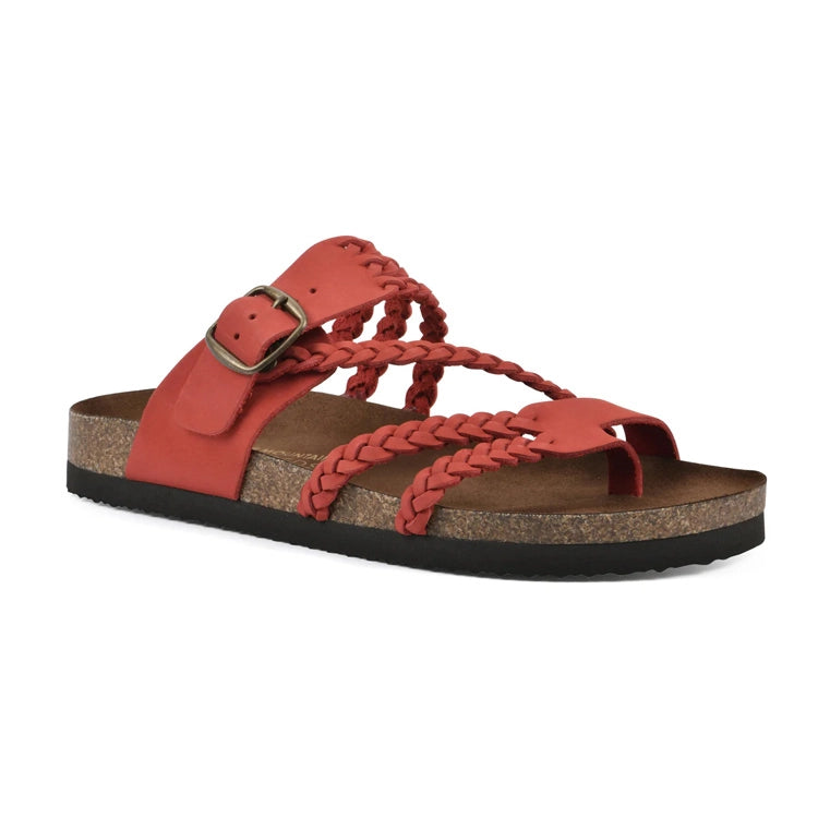 Braided Comfort Cork Sandals