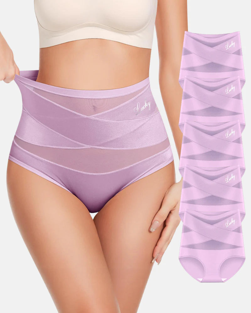SculptFit™ Seamless Tummy Control Panties (5-Pack)