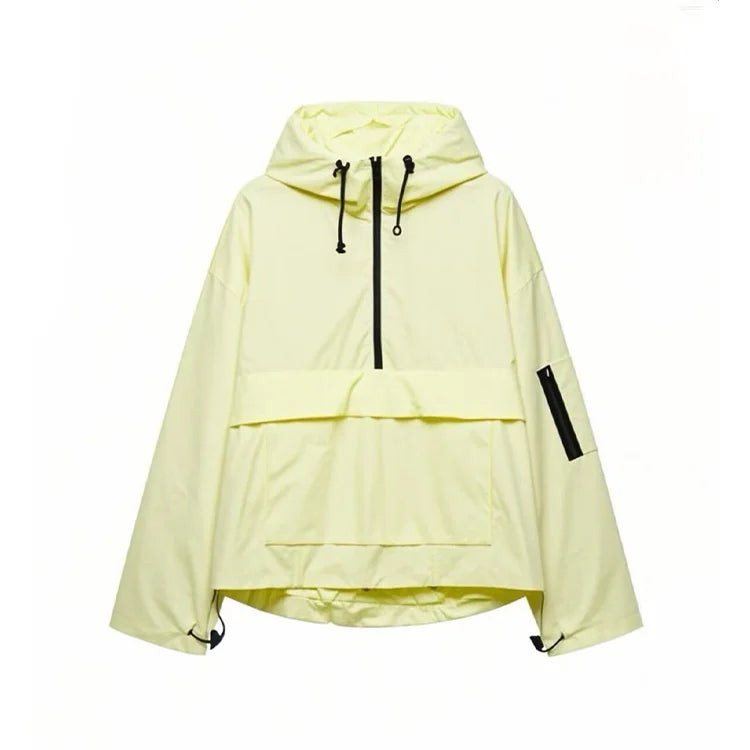 Women's All-Weather Waterproof Hooded Jacket