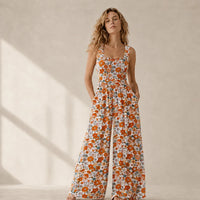 Orange Floral
