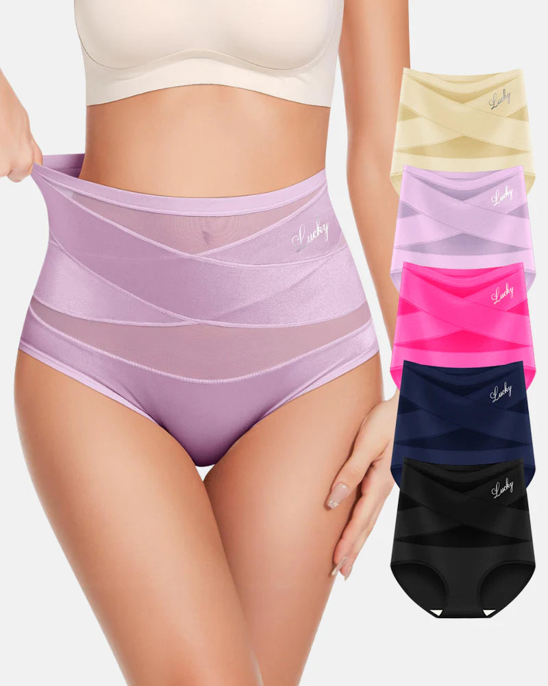 SculptFit™ Seamless Tummy Control Panties (5-Pack)