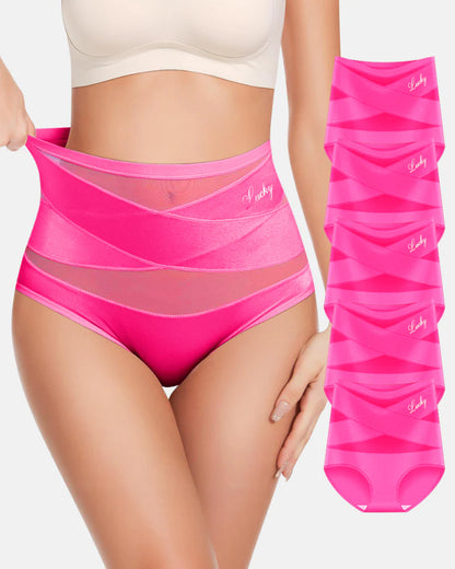SculptFit™ Seamless Tummy Control Panties (5-Pack)