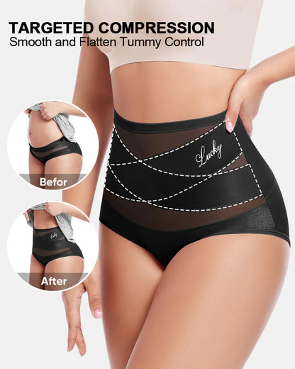 SculptFit™ Seamless Tummy Control Panties (5-Pack)