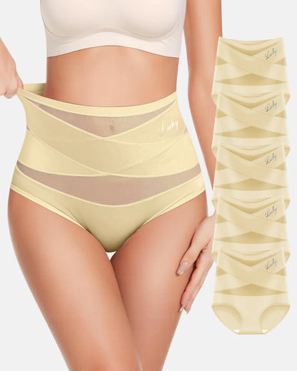 SculptFit™ Seamless Tummy Control Panties (5-Pack)