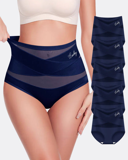 SculptFit™ Seamless Tummy Control Panties (5-Pack)
