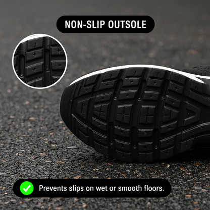 AuraHer™ Pro — 12-Hour Shift Shoes for All-Day Foot, Knee & Back Pain Relief