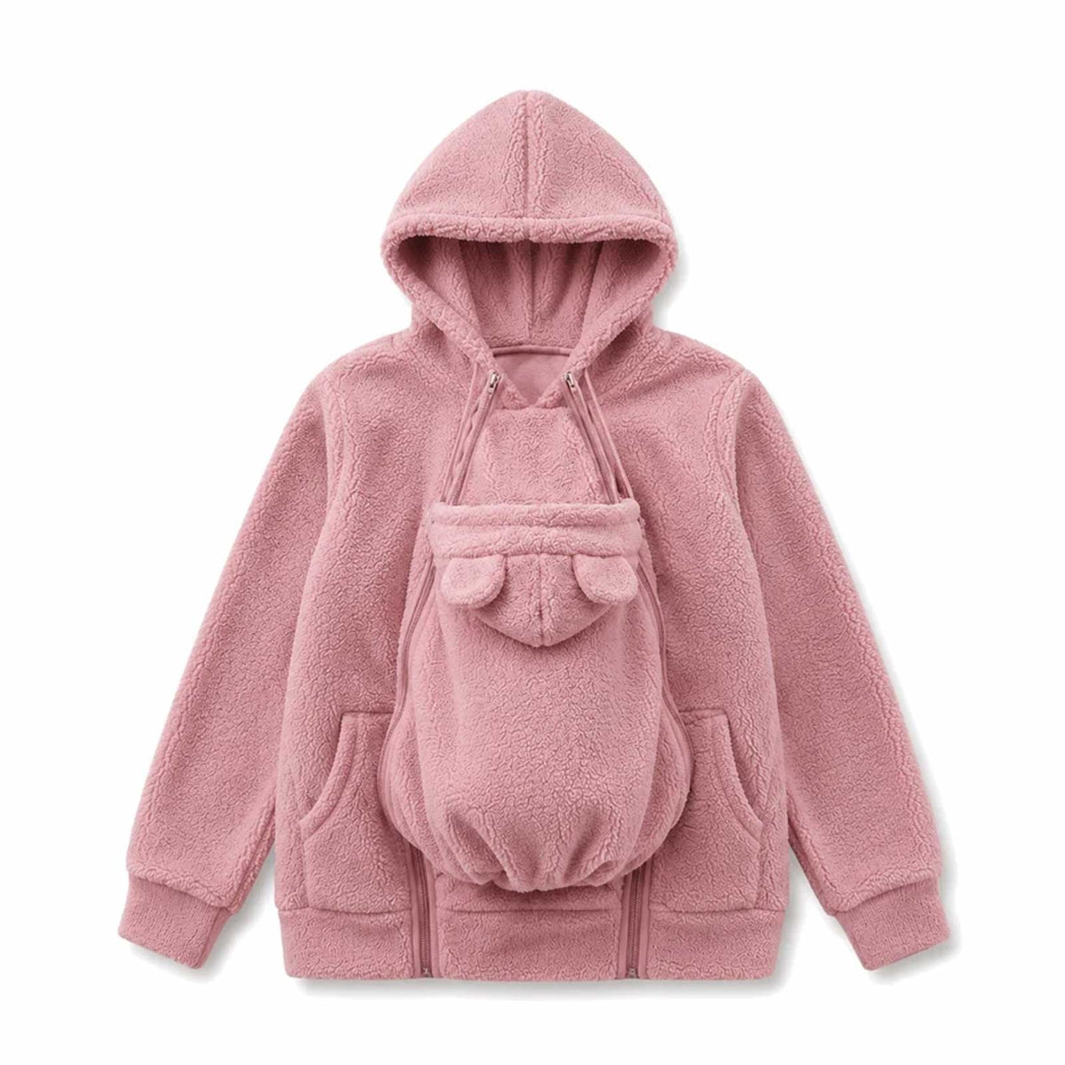 Cozy Fleece Babywearing Hoodie
