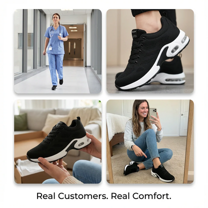 AuraHer™ Pro — 12-Hour Shift Shoes for All-Day Foot, Knee & Back Pain Relief