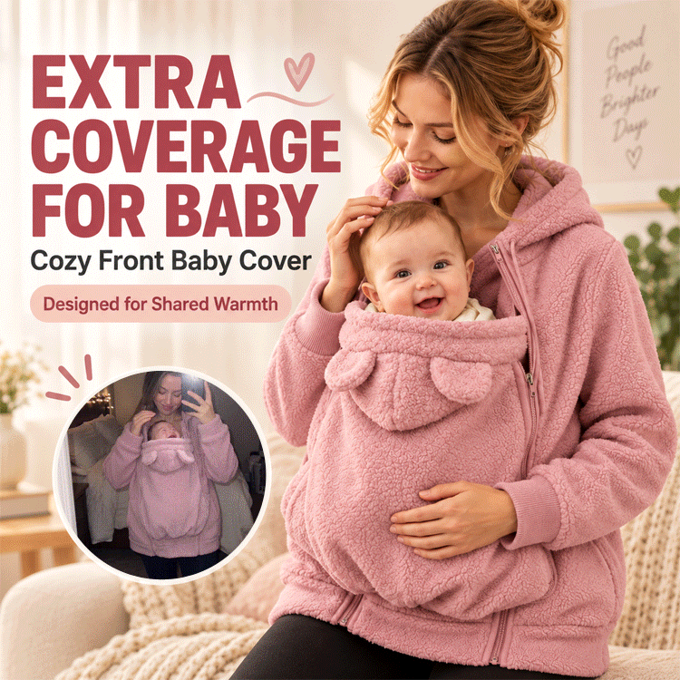 Cozy Fleece Babywearing Hoodie