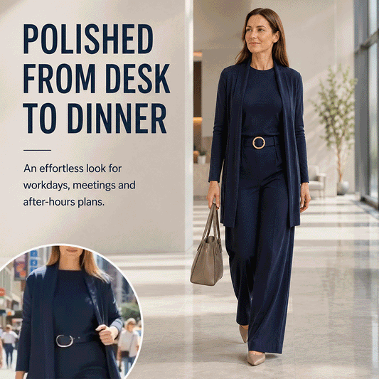 Elegant 3-Piece Relaxed Matching Set