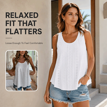 Relaxed Sleeveless Tank Top