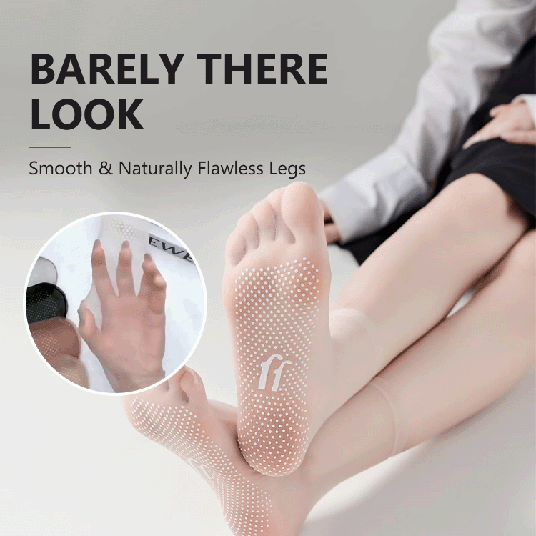 Elegant Invisible Sheer Socks for Flats & Heels