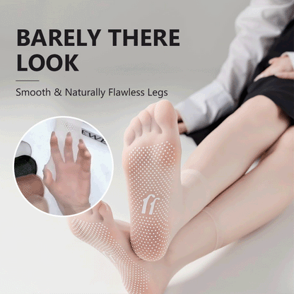 Elegant Invisible Sheer Socks for Flats & Heels
