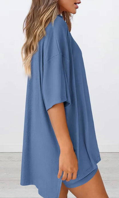 Oversized 2-Piece Lounge Set — Soft & Relaxed Fit