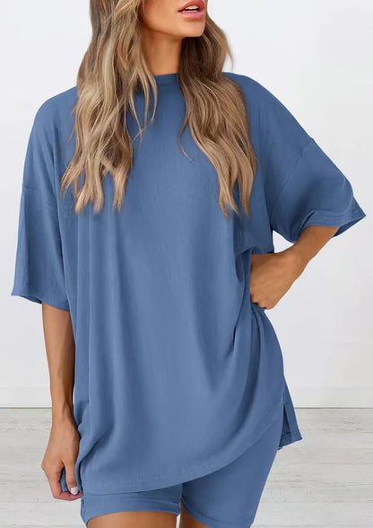 Oversized 2-Piece Lounge Set — Soft & Relaxed Fit