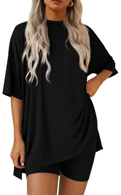 Oversized 2-Piece Lounge Set — Soft & Relaxed Fit