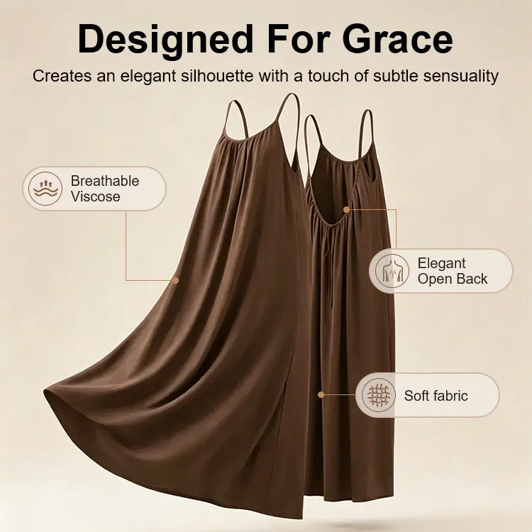 VeilBack™ Adjustable Backless Cami Dress