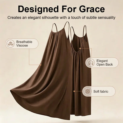 VeilBack™ Adjustable Backless Cami Dress