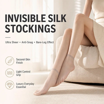 Elegant Invisible Sheer Socks for Flats & Heels
