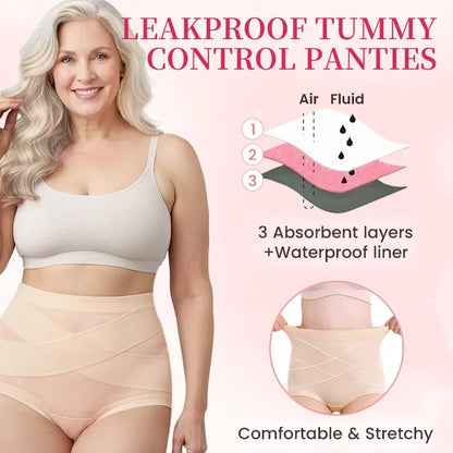 High-Waisted Seamless Tummy Control Shapewear Panties