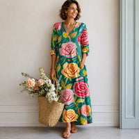 Green Floral