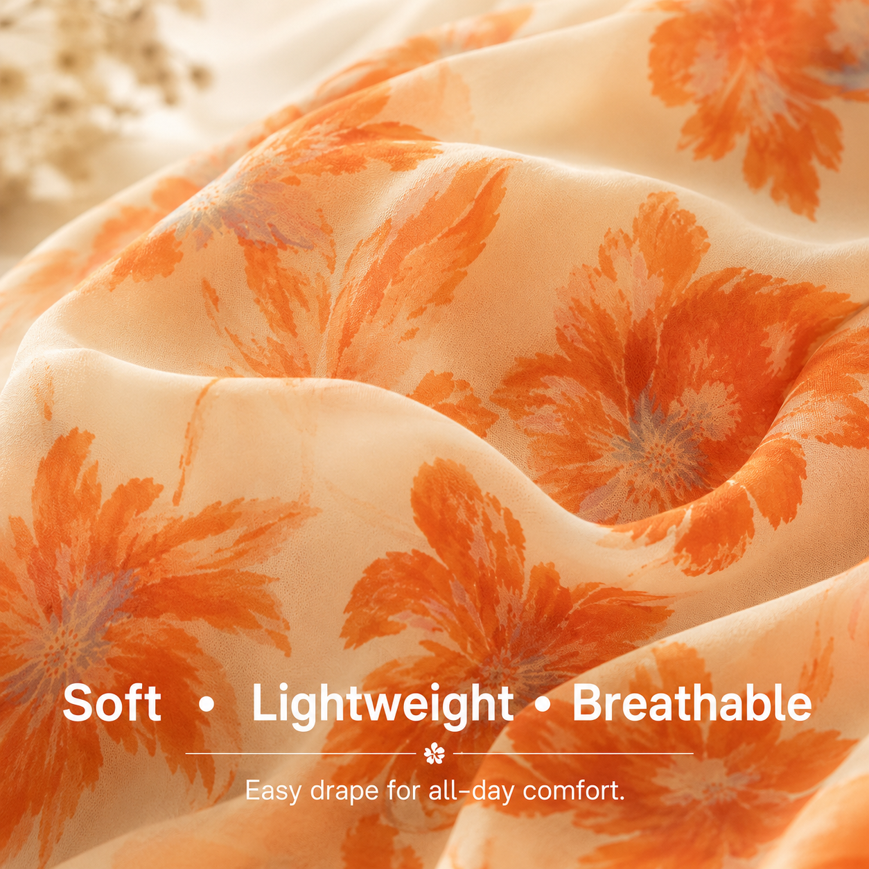 Ultra-Stretch Floral Flutter Sleeve Maxi Dress | S–5XL