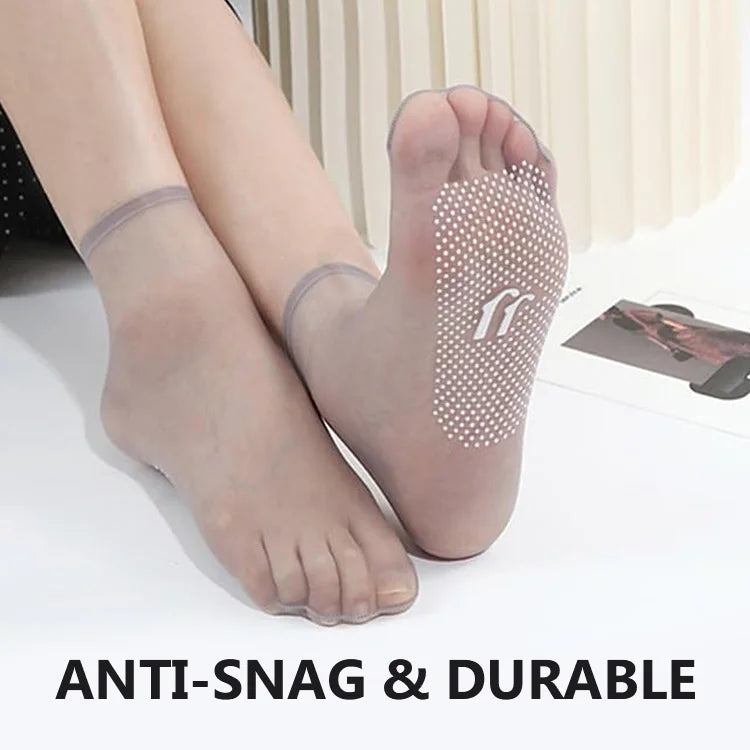 Elegant Invisible Sheer Socks for Flats & Heels