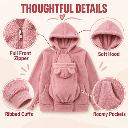 Cozy Fleece Babywearing Hoodie