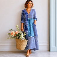 Blue Dot Stripe