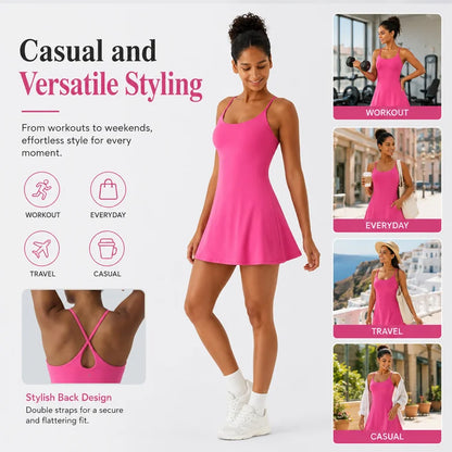 Tummy Control Active Dress