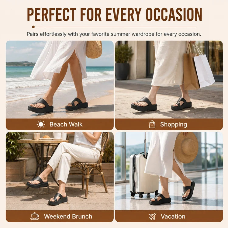 Getaway Platform Sandal