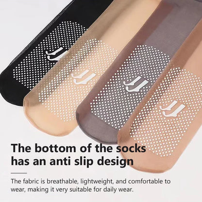 Elegant Invisible Sheer Socks for Flats & Heels