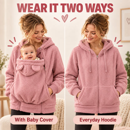 Cozy Fleece Babywearing Hoodie