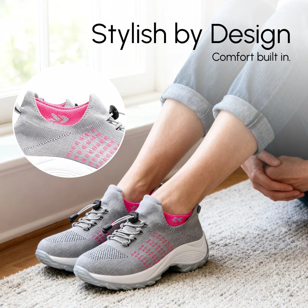AuraHer™ EaseStep Comfort Sneakers