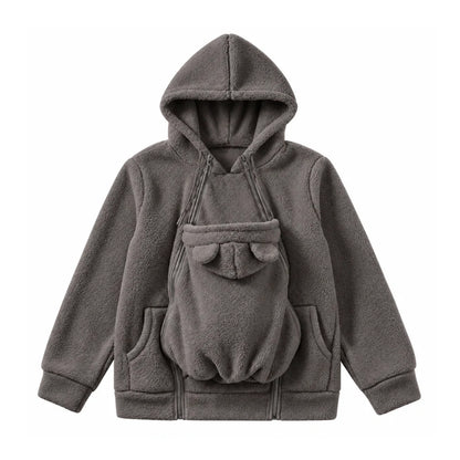 Cozy Fleece Babywearing Hoodie