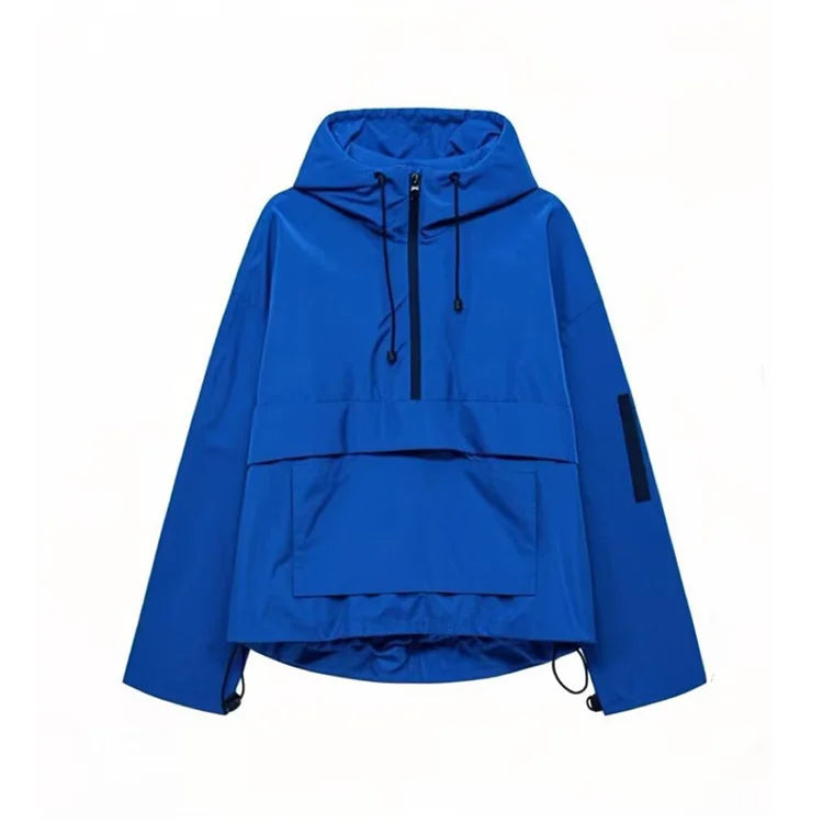 Women's All-Weather Waterproof Hooded Jacket