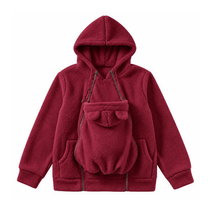 Cozy Fleece Babywearing Hoodie