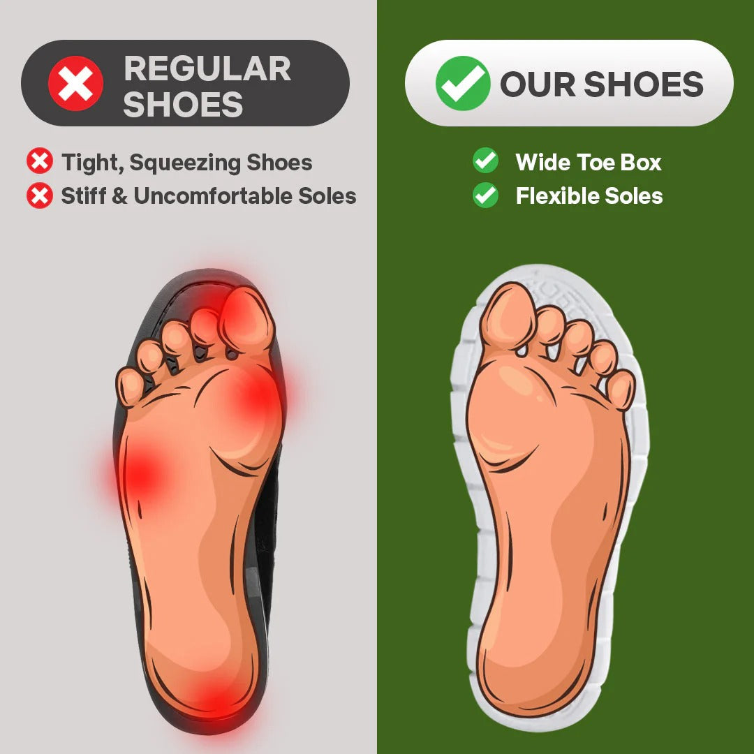AuraHer™ Pro — 12-Hour Shift Shoes for All-Day Foot, Knee & Back Pain Relief