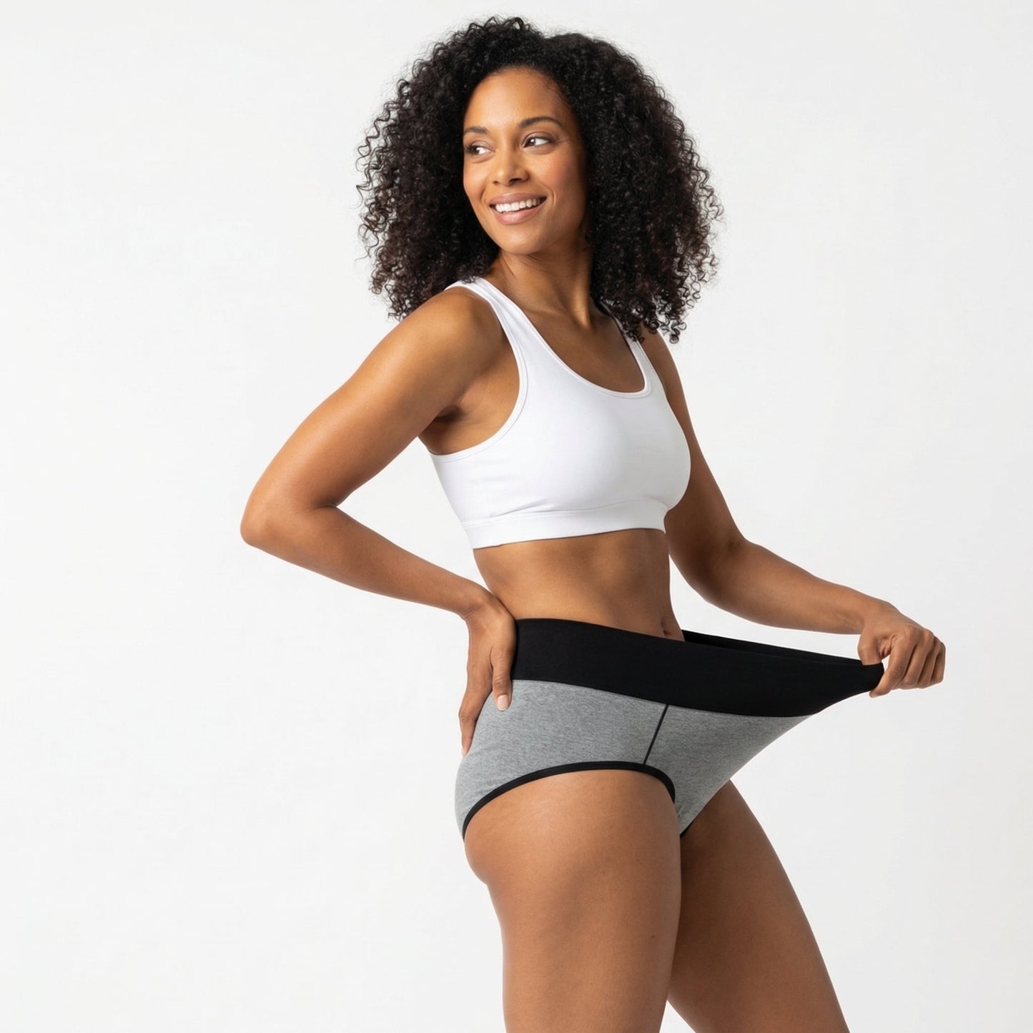 Everyday Brief — High-Waist Cotton 4-Pack