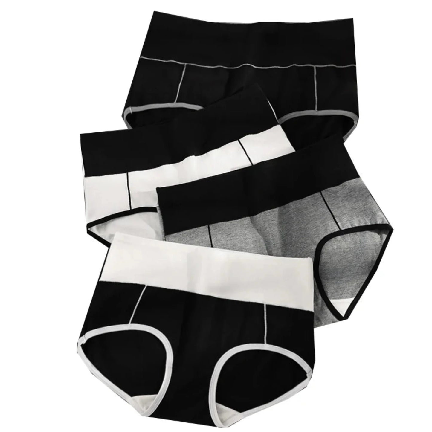 Everyday Brief — High-Waist Cotton 4-Pack