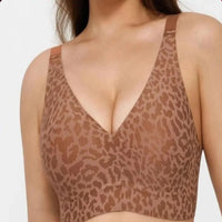 Brown leopard print