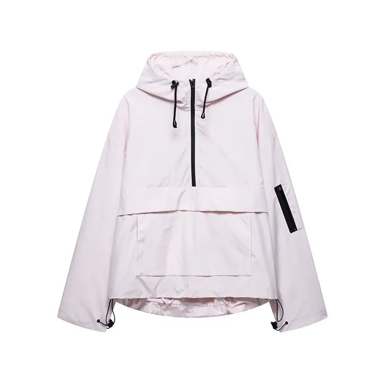 Women's All-Weather Waterproof Hooded Jacket