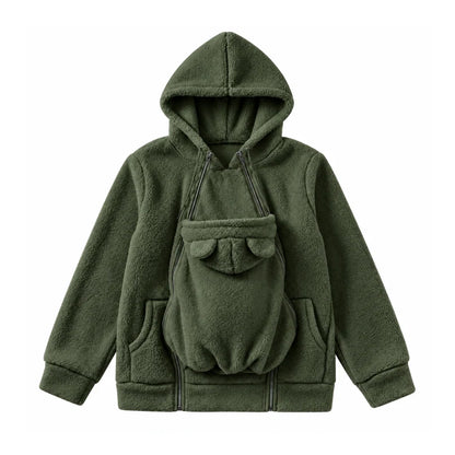 Cozy Fleece Babywearing Hoodie