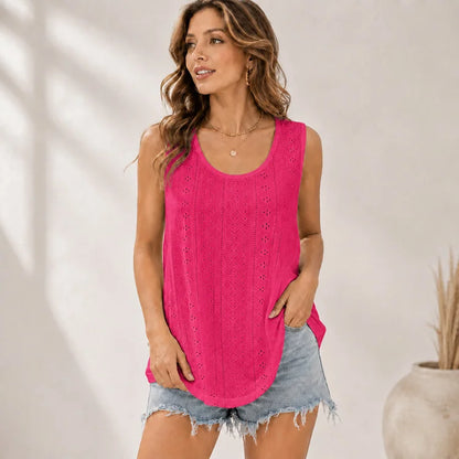 Relaxed Sleeveless Tank Top