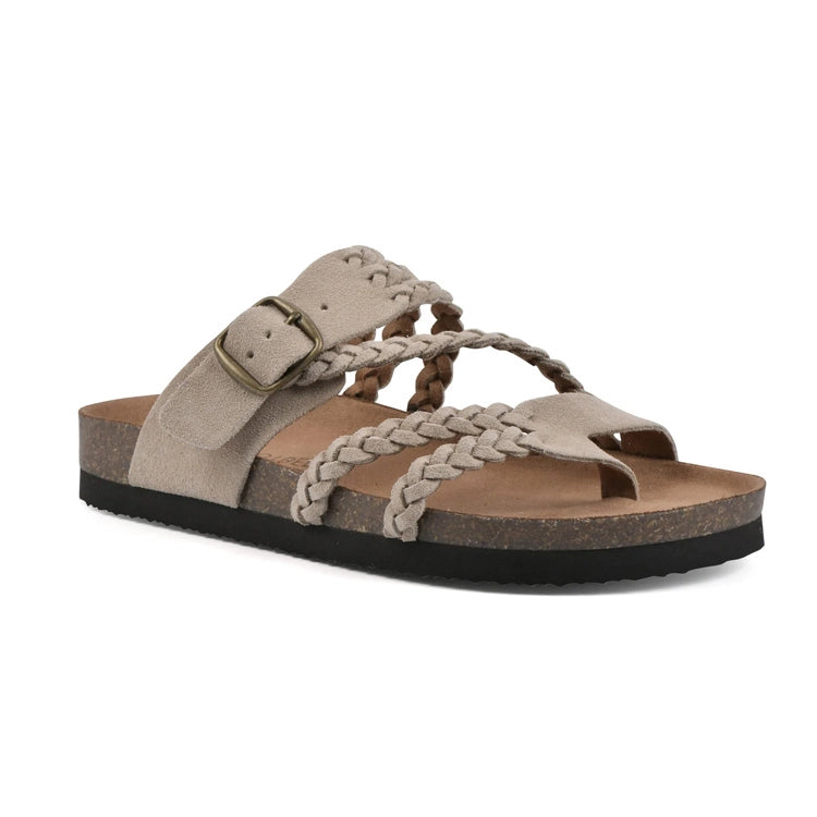 Braided Comfort Cork Sandals