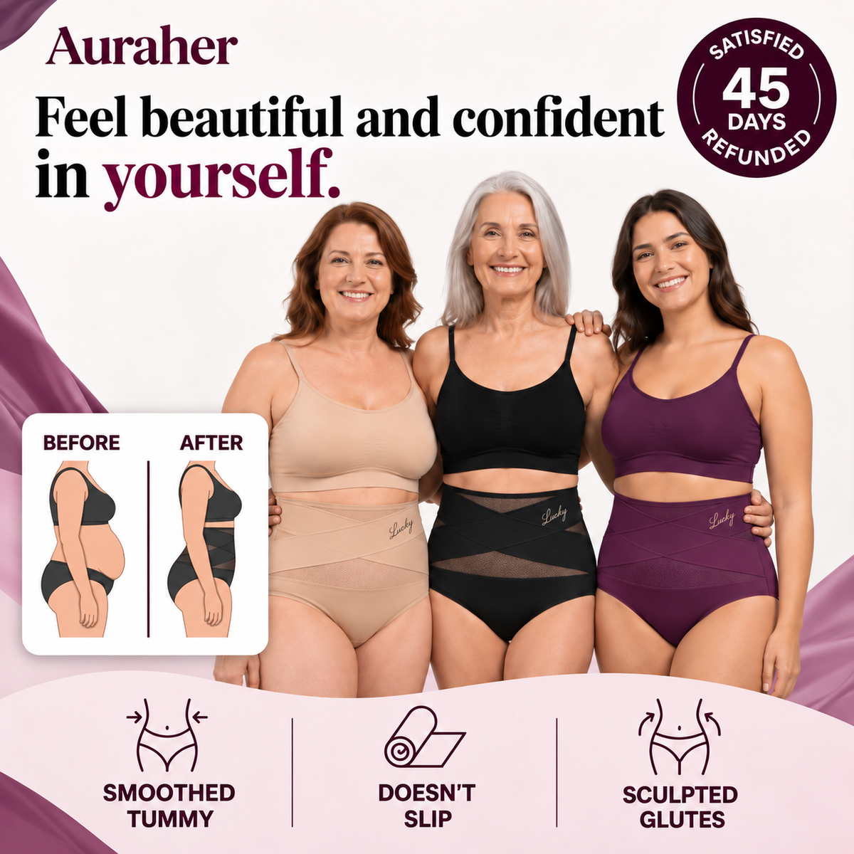 AuraHer Seamless Sculpt Brief™