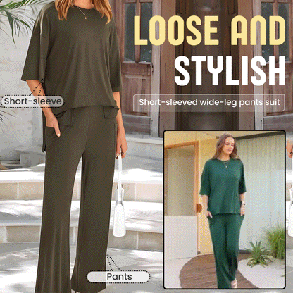 Ultra-Soft Lounge Set — Relaxed Fit for Every Stage