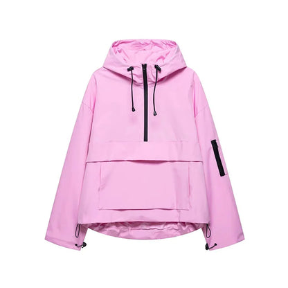 Women's All-Weather Waterproof Hooded Jacket
