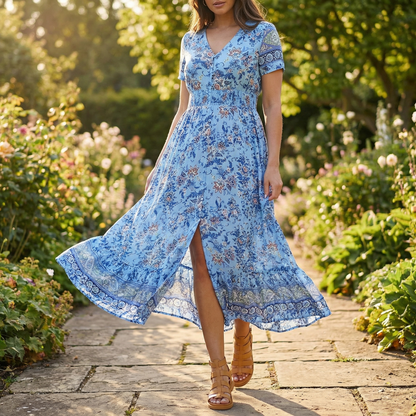 Lightweight Floral Maxi Dress for Every Occasion