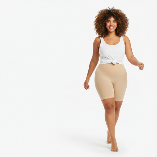 High-Waist Shaping Shorts - Tummy Control & Butt Lift Shapewear